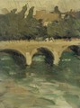 Chareton Bridge - Raining - Robert Henri