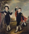 Portrait Of Two Boys - Thomas Barber