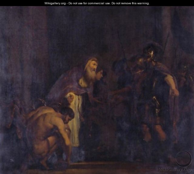 The Meeting Of Abraham And Melchisedek - Gerbrand Van Den Eeckhout