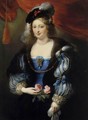 Portrait Of A Lady, Said To Be Helena Fourment - (after) Sir Peter Paul Rubens