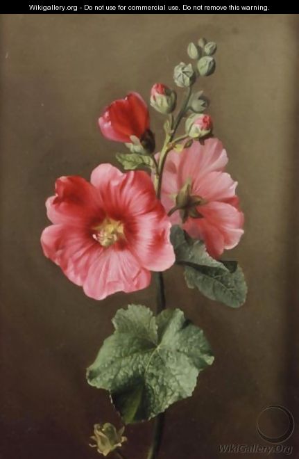 A Sprig Of Flowers - Ange Louis Lesourd-Beauregard