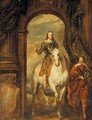 Equestrian Portrait Of Charles I With Monsieur De St. Antoine - (after) Dyck, Sir Anthony van