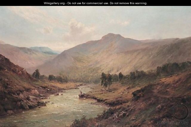 The Valley Of The Dee - Alfred de Breanski