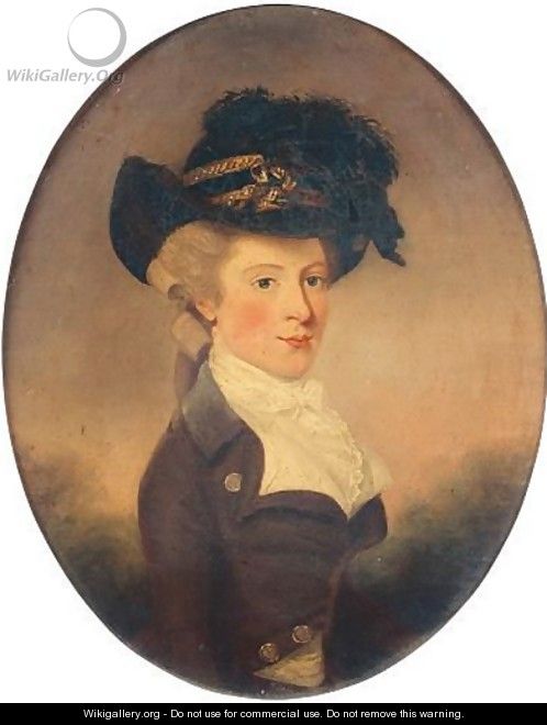 Portrait Of Dorothy Wylde (1757-1795) - (after) Lewis Vaslet
