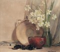 Still Life Of Flowers With A Bowl - James Paterson