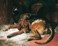Sleeping Bloodhound - (after) Landseer, Sir Edwin