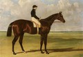 Mango, A Brown Racehorse With Sam Day Up, On A Racecourse - John Frederick Herring Snr