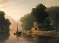 View On The River Dart, Devonshire - John Wallace Tucker
