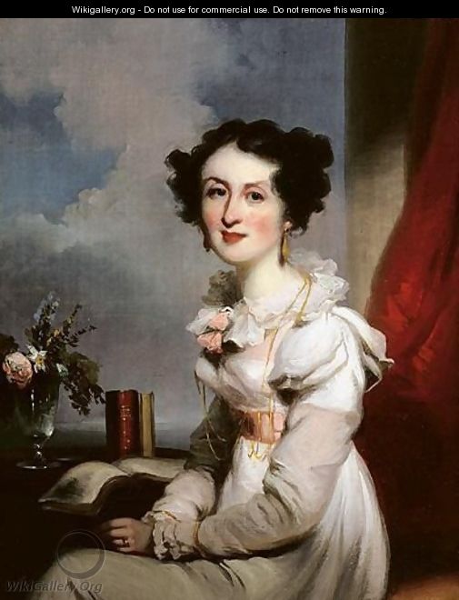 Portrait Of A Lady, Said To Be A Member Of The Jardine Family - George Chinnery