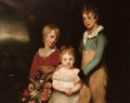 Portrait Of The Langton Children - Skinner Zachary (1797-1885), Richard (1800-1834) And George (1806-1844) - (after) Arthur William Devis