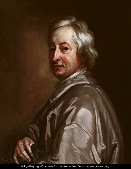 Portrait Of John Dryden 1631-1700 - Sir Godfrey Kneller