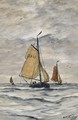 Bomschuiten At Sea 2 - Hendrik Willem Mesdag