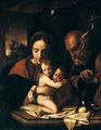The Holy Family With The Infant Saint John The Baptist - North-Italian School