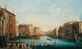 Venice, A View Of The Grand Canal With A Regatta - (after) Giuseppe Bernardino Bison