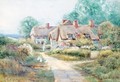 Cottage By A Country Path - Edith A. Langdon