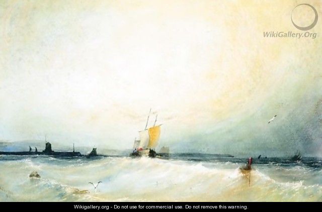Shipping Off The Coast - William Davison