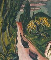 Autostrasse Im Taunus (Taunus Road) - Ernst Ludwig Kirchner