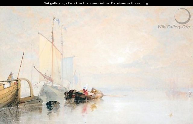 On The Rhine - William Roxby Beverley