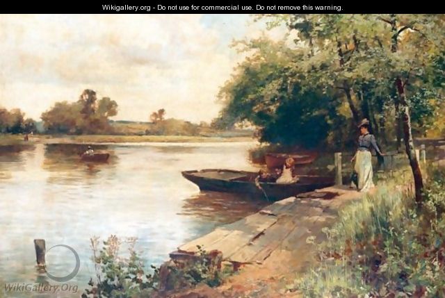 The Ferry Crossing - (after) Charles James Lewis