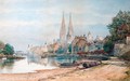 View Of Ratisbon Cathedral - Henry William Brewer