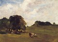 Cattle At Pasture In A Parkland - Nathaniel Hone