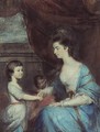 Portrait Of Lady Emilia Mary Lennox (1731-1814) And Her Son Lord Edward Fitzgerald (1763-1798) - Daniel Gardener