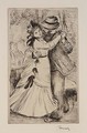 La Danse A La Campagne 2e Planche (Stella 2) - Pierre Auguste Renoir
