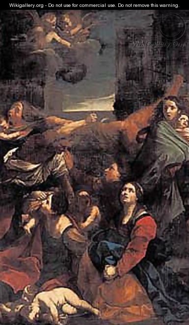 The Massacre Of The Innocents - (after) Guido Reni