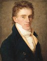 Portrait Of A Gentleman, Half-Length, Wearing A Blue Jacket - (after) Antoine-Jean Gros