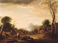 An Ambush In A Wooded Landscape - Pieter de Bloot