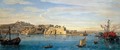 A Prospect Of Naples From The Sea, Looking North East Towards The Castel Dell'Ovo - Caspar Andriaans Van Wittel