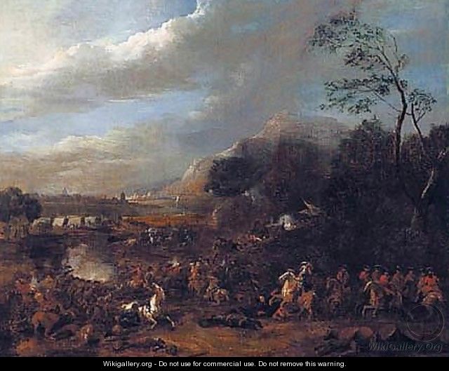 Louis XIV At The Siege Of Namur, 1692 - Karel Van Breydel (Le Chevalier)