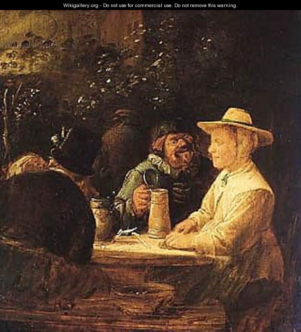 A Tavern Scene - Joos van Craesbeeck