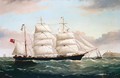 The Barque delscey Of Liverpool Calling For The Falmouth Pilot Off The Lizard - William H. Yorke