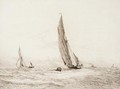 Thames Barges Racing - William Lionel Wyllie