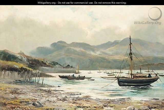 The Harbour Barmouth - Henry Hadfield Cubley