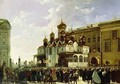 Easter procession at the Maria Annunciation Cathedral in Moscow - Karl-Fridrikh Petrovich Bodri