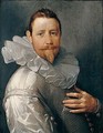 Portrait Of A Gentleman, Possibly Pieter Woutersz. Van Stompwijck - Cornelis Cornelisz Van Haarlem