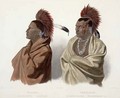 Massika, a Saki Indian, and Wakusasse, a Musquake Indian - (after) Bodmer, Karl