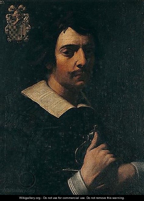Portrait Of A Member Of The Cesarini Family Of Rome - (after) Niccolo Renieri (see Regnier, Nicolas)