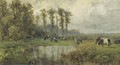 Watering cows - Willem Roelofs