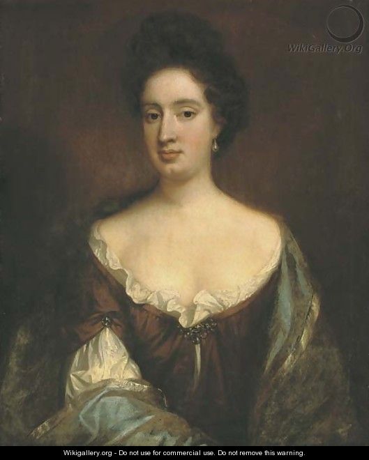 Portrait of Lady Sarah Benson - William Wissing or Wissmig