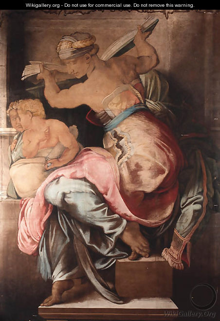 The Libican Sybil - (after) Michelangelo Buonarotti