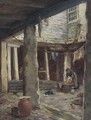 A fisherman's dwelling - William Banks Fortescue