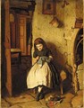 Mending father's socks - William Baater Collier Fyfe