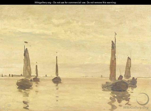 Approaching shore - Willem Bastiaan Tholen
