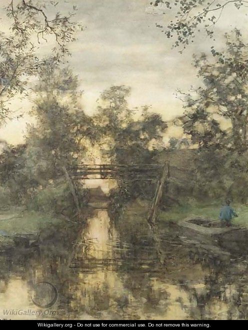 A bridge in Giethoorn 2 - Willem Bastiaan Tholen