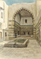 The courtyard of Maison St. Jean in Damascus - Willem De Famars Testas