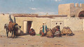 Arab merchants resting - Willem De Famars Testas