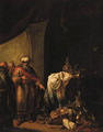 Croesus showing his riches to Solon - Willem De Poorter